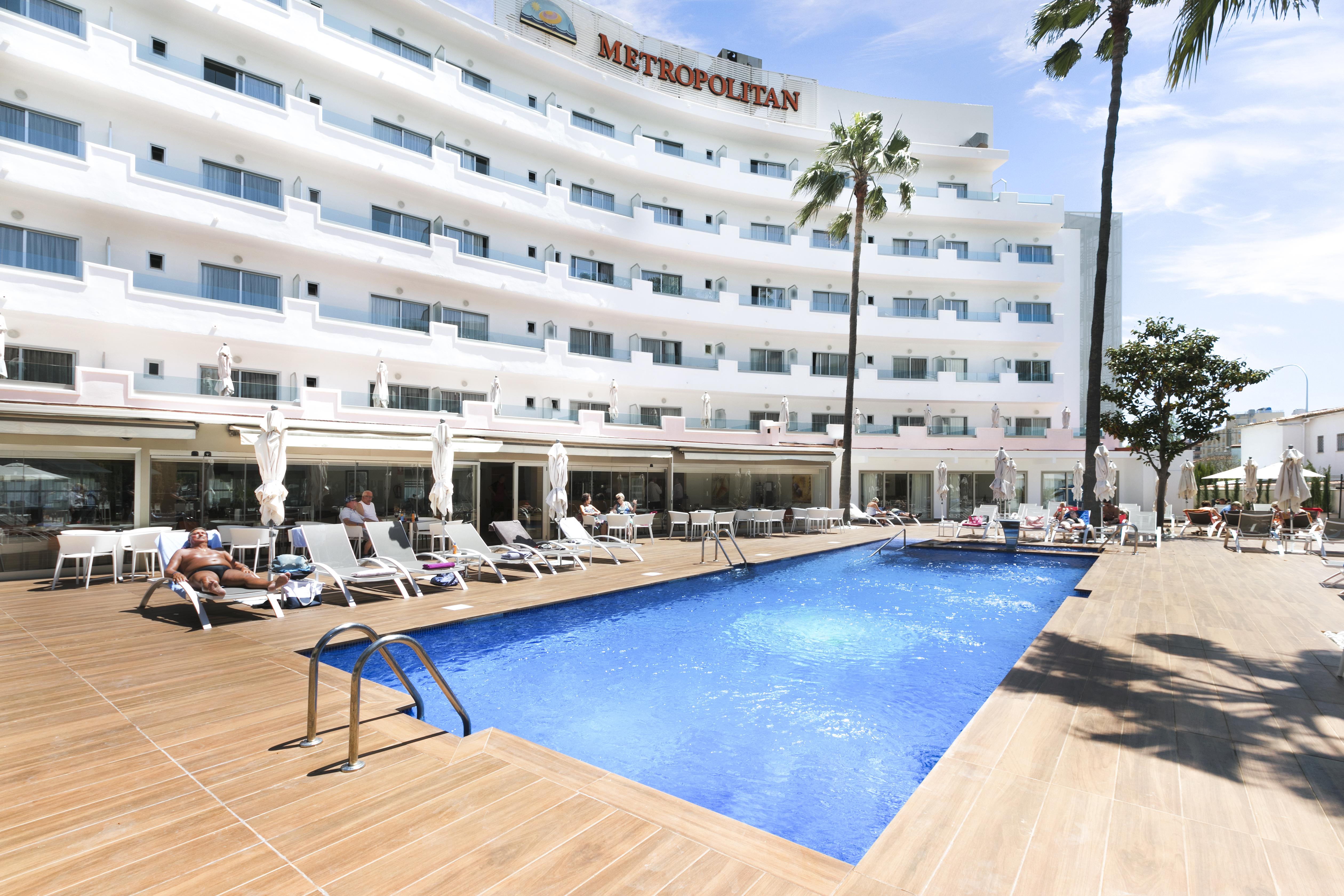 Hotel Metropolitan Playa 3 Sup Плая де Палма Екстериор снимка